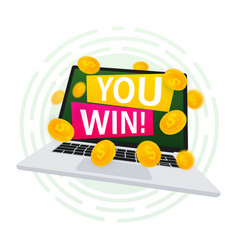 You Win Poster Banner Design Template