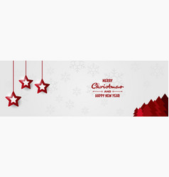 Merry Christmas Stars Twitter Header