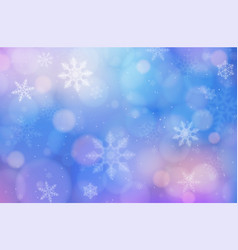 Christmas New Year Defocused Background With