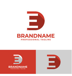 Letter De Logo Suitable For Business