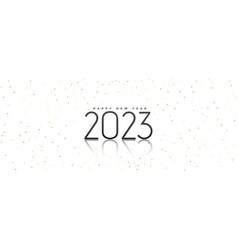 Minimal Style 2023 New Year Holiday Wallpaper