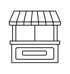 Stall Store Line Icon