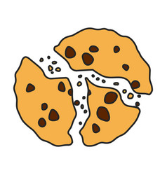 Cookies With Crumbs Iconcolor Logo