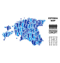 People Estonia Map