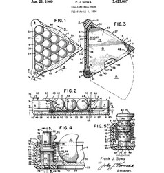 1966 Billiard Ball Rack Patent Art