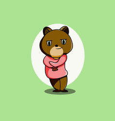 Cute Bear Animal Cartoon