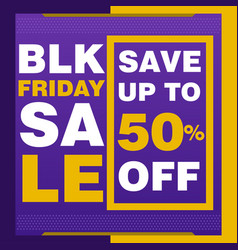 Black Friday Sale Poster Flyer Design