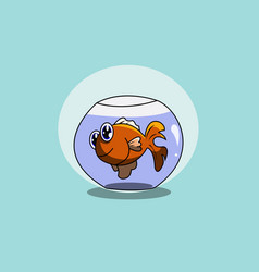 Cute Fish Animal Cartoon