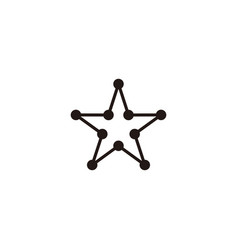 Star Molecules Geometric Symbol Simple Logo