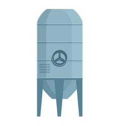 Steel Tank Of Wine Icon Cartoon