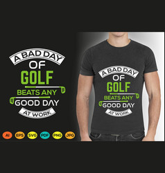 Golf T-shirt Design Graphic Custom High School