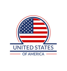 Us Flag Icon The United States Of America Circle