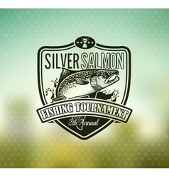 Fishing Logo Salmon Fish Icon