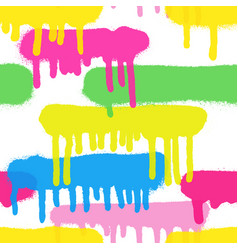 Graffiti Spray Paint Seamless Pattern