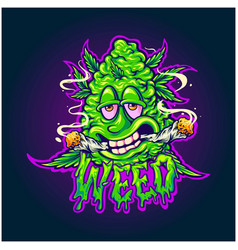 Wacky Weed Funny Bud Monster