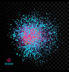 Chaotic Particles In Empty Space Dynamic