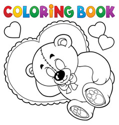 Coloring Book Teddy Bear Theme 2