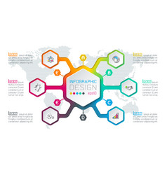 Hexagon Inforgraphics On Graphic Art