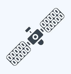 Icon Space Station Related To Space Symbol Glyph