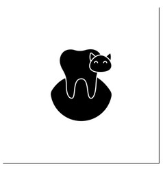 Veterinary Dentistry Glyph Icon