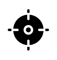 Aim Black Glyph Ui Icon