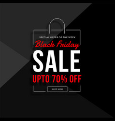 Black Friday Shopping Bag Sale Background