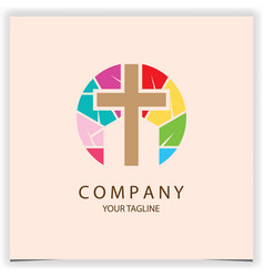 Colorful Church Logo Design