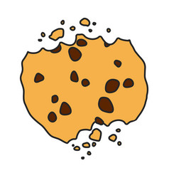 Cookies With Crumbs Iconcolor Logo