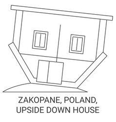 Poland Zakopane Upside Down House Travel