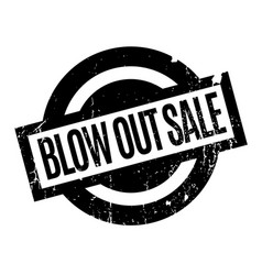 Blow Out Sale Rubber Stamp