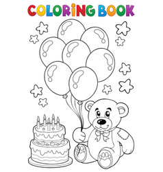 Coloring Book Teddy Bear Theme 4