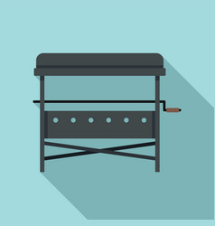 Bbq Yard Stand Icon Flat Style