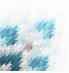 Abstract Blue And Gray Triangle Background