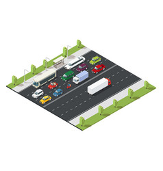 Isometric Urban Traffic Template