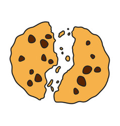 Cookies With Crumbs Iconcolor Logo