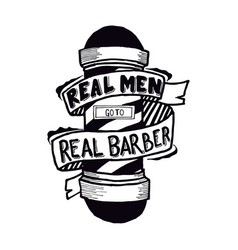 Real Men Go To Barber