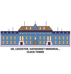 England Leicester Haymarket Memorial Clock