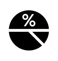 Percentage Sign And Pie Chart