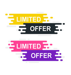 Coupon Sticker For Sales Limited Offer Banner