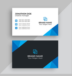 Modern Professional Business Card Design Template