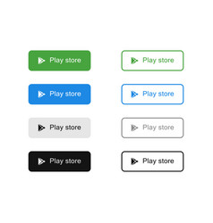 Google Play Store Buttons Design