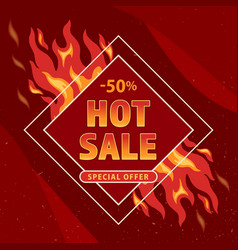 Hot Sale Shopping Colorful Flyer