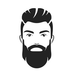 Man Head Barbershop Logo