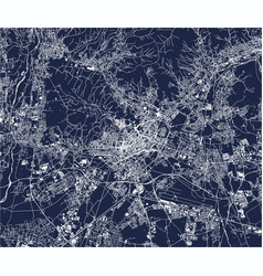 Map City Bergamo Lombardy Italy