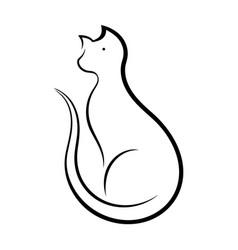 Cat Minimalist Logo Design 2