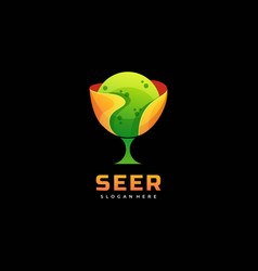 Logo Seer Gradient Colorful Style