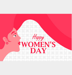 Womens Day Background In Creative Style