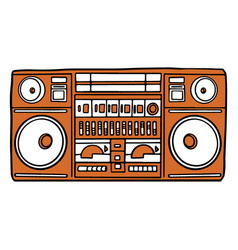 Music Boombox Flat