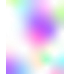 Holographic Blurred Rainbow Background