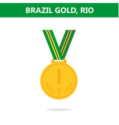 Gold Medal Brazil Rio Olympic Games 2016